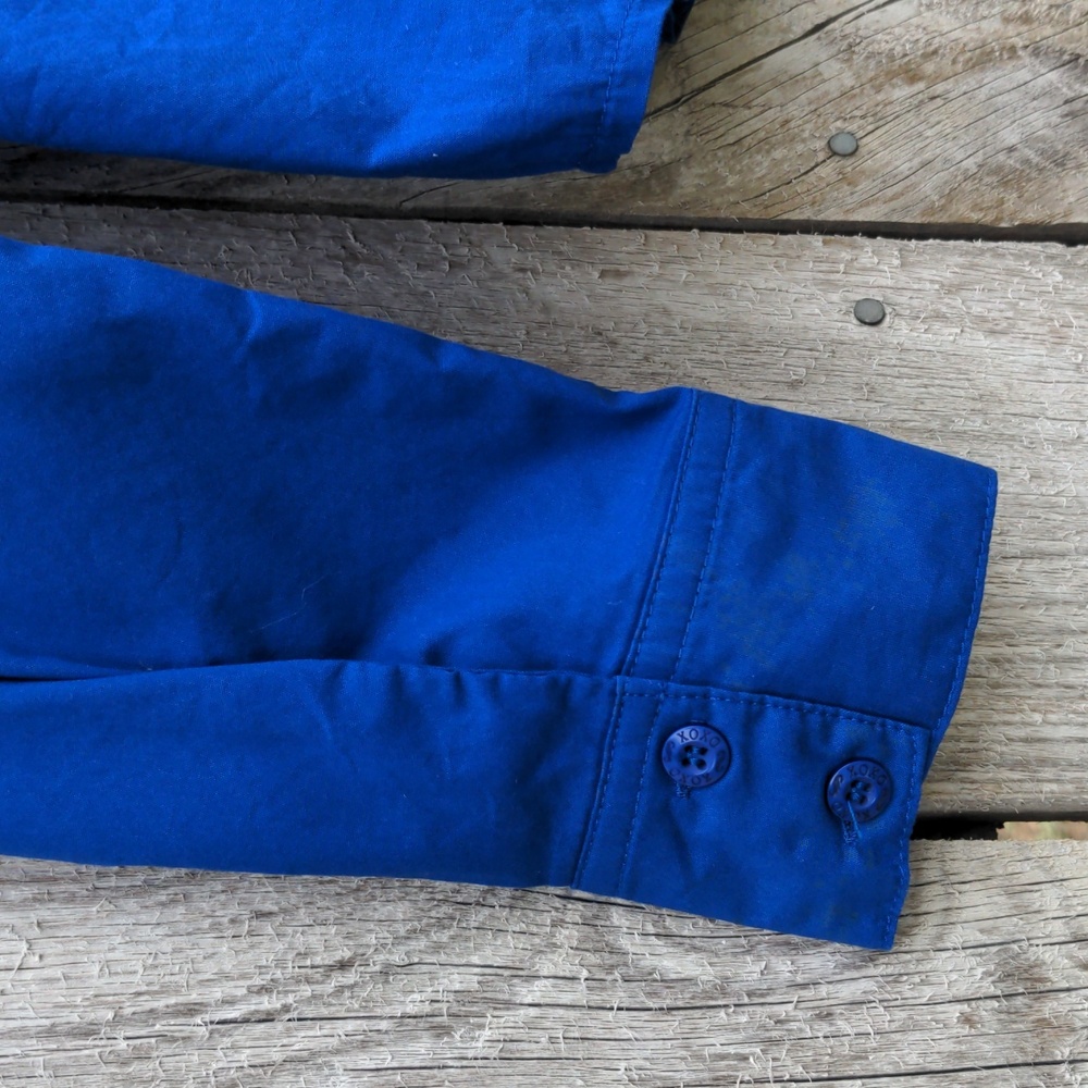 XOXO Small Blue blouse - Picture 7 of 8
